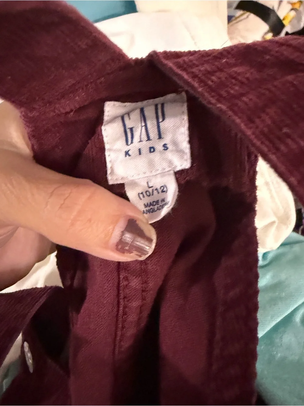 Gap Kids Corduroy Jumper Size Large 10/12